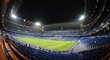 Stadion Realu Madrid Santiago Bernabéu za umělého osvětlení