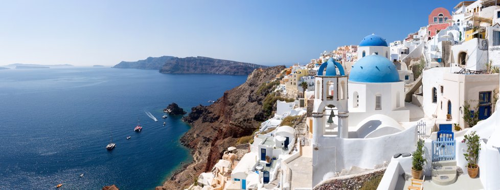 Řecký ostrov Santorini