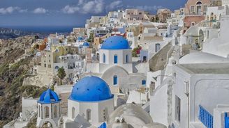 Ostrov Santorini: Modrobílá perla Egejského moře