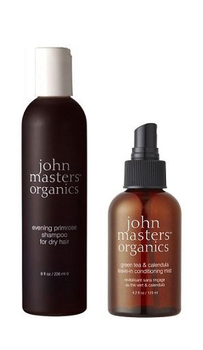 John Masters Organics šampon a bezoplachový kondicionér, od 525 Kč za kus, koupíte na www.greenwave.cz