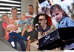 Nevidomá Sára Cieslarová (7), nadaná klavíristka, se stala hvězdou festivalu Southock Fest. Byla předskokankou Richarda Müllera.