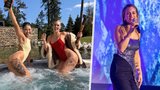 Dámská jízda Milfajtové se Špetlíkovou v Tatrách: Zadečky ve vířivce!