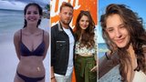Božská Sara Sandeva v bikinách: S kým vyrazila na dovolenou?
