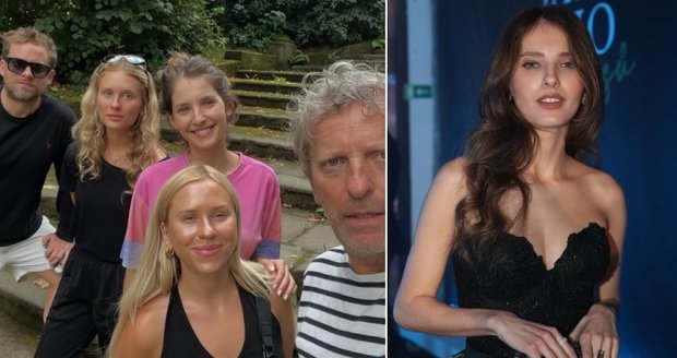 Sara Sandeva s Kubou a jeho rodinou