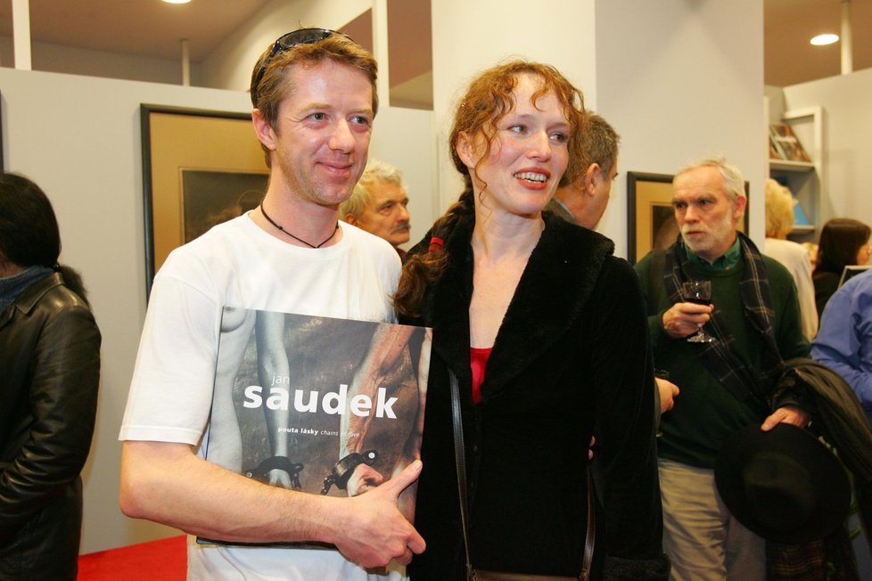 Sára Saudková a Jiří Langmajer.