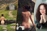 Padesátnice Sára Saudková se nestydí! Provokuje nahými fotkami.