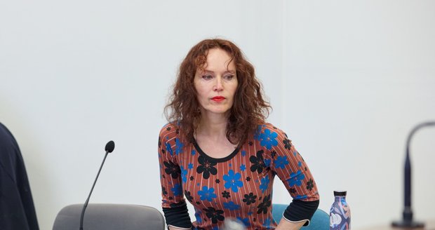 Sara Soudkova en el tribunal Sara Soudkova en el tribunal