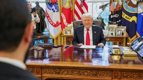 Návštěva syrského prezidenta Ahmada Šary ve Spojených státech (10.11.2025)