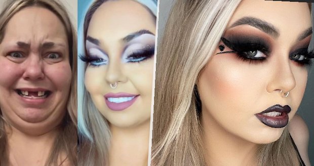 Influencerka ukázala, jak vypadá bez make-upu: Dostala čočku, útočníkům se ale vysmála