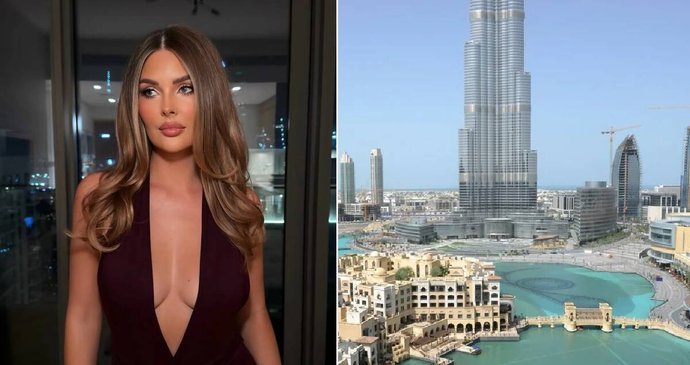 Modelka promluvila o životě v Dubaji.
