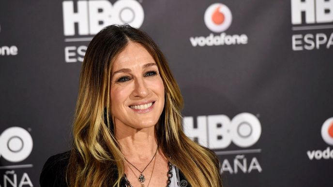 Sarah Jessica Parker se svou typickou ombré hřívou