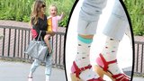 Módní faux pas Sarah Jessicy Parker: Ponožky v sandálech!