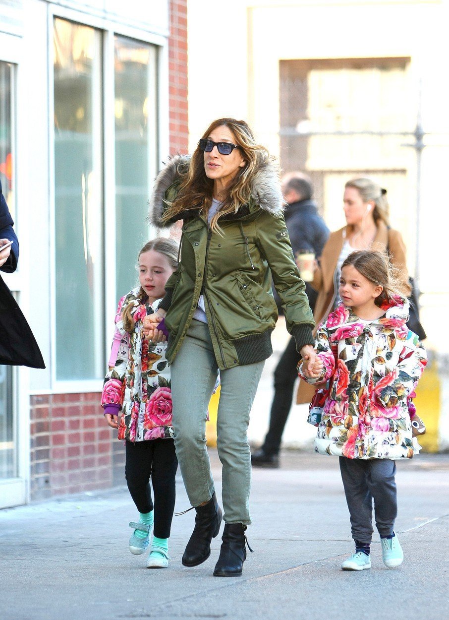 Sarah Jessica Parker se svými dcerami.