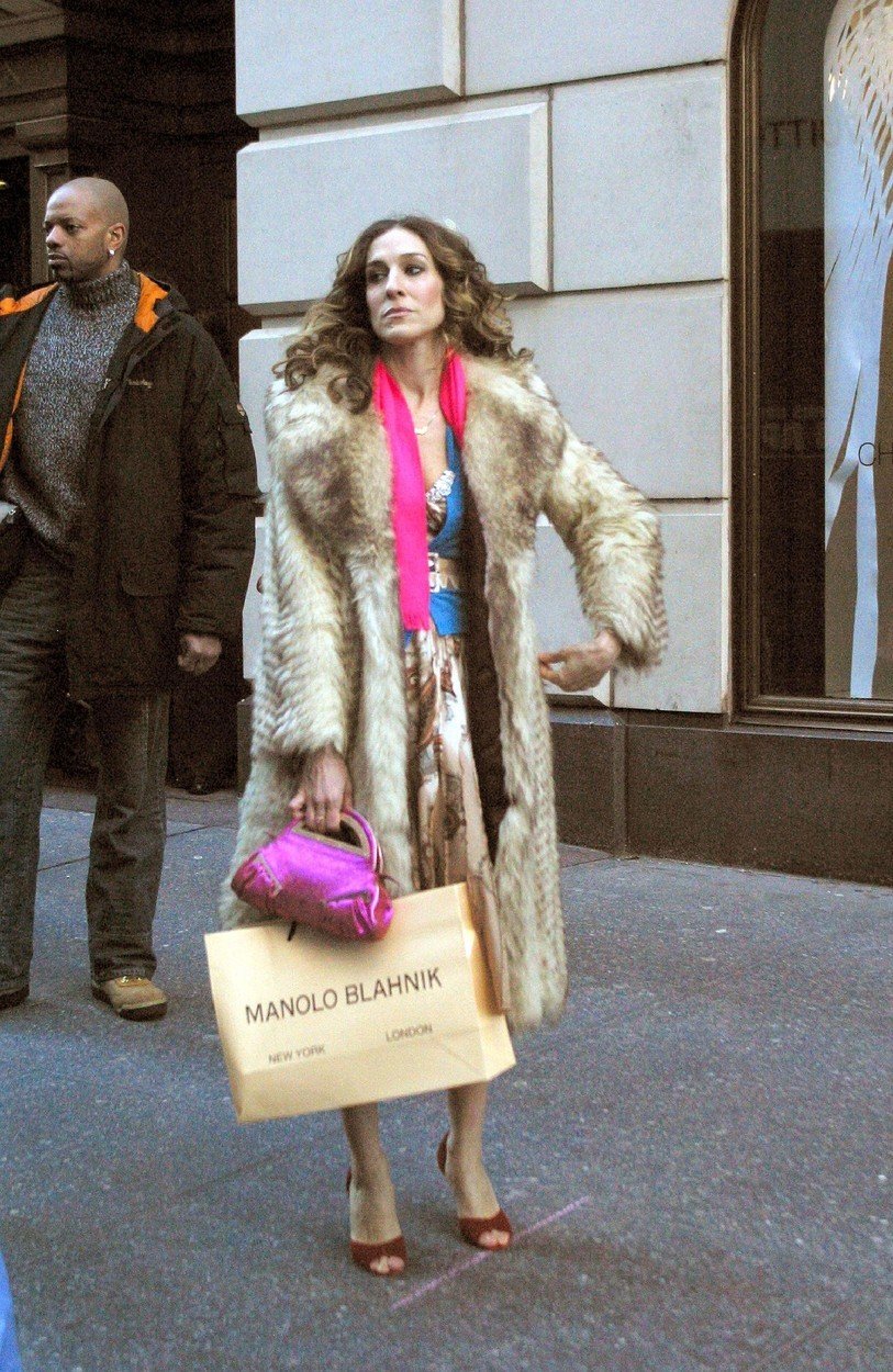 Outfit Sarah Jessicy Parker alias Carrie Bradshaw v Sexu ve městě