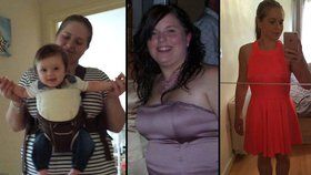 V těhotenství ztloustla a nespala se svým mužem! Za půl roku má 30 kg dole! 