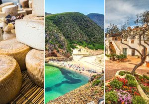 Sardinie je místem nejkrásnějších pláží, prehistorických staveb, skalisek, pracovitých lidí, bohaté přírody i malebných středověkých městeček.