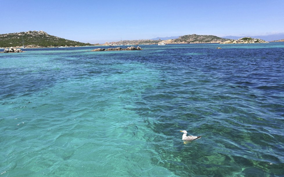 Cesta mezi body souostroví „Arcipelago di La Maddalena“, které tvoří 62 jednotlivých ostrovů, jejichž výška dosahuje max. 200 m. n. m.