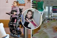 Sárinka (11) ochrnula po operaci míchy a potřebuje speciální ortézu: Rodina si ji ale nemůže dovolit
