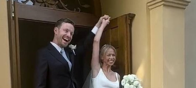 Šárka zase září štěstím.