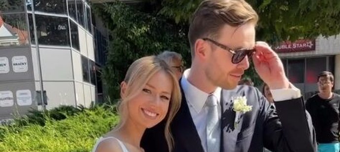 Šárka zase září štěstím.