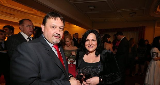 Šárka Rezková s partnerem Mirkem