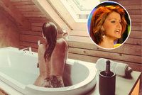 Vaňková ze SuperStar nahá ve vaně: Bramboru na zadku zakryla obrázkem
