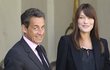 Nicolas Sarkozy a Carla Bruni.