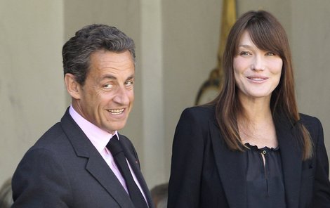 Nicolas Sarkozy a Carla Bruni.