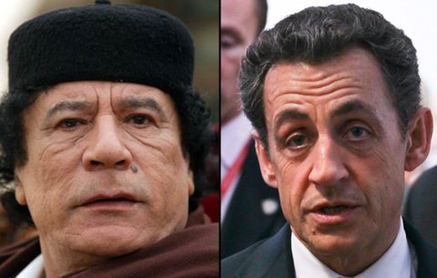 Kampaň měl Sarkozymu platit bývalý libyjský vůdce Kaddáfí.