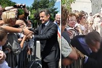 Sarkozy v rukách šílence: Mrštil jím o zábradlí