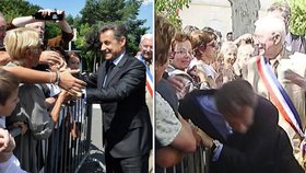 Prezidenta Sarkozyho napadne neznámý muž
