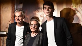 Premiéra filmu Šarlatán - Ivan Trojan, Josef Trojan a Agniezska Holland