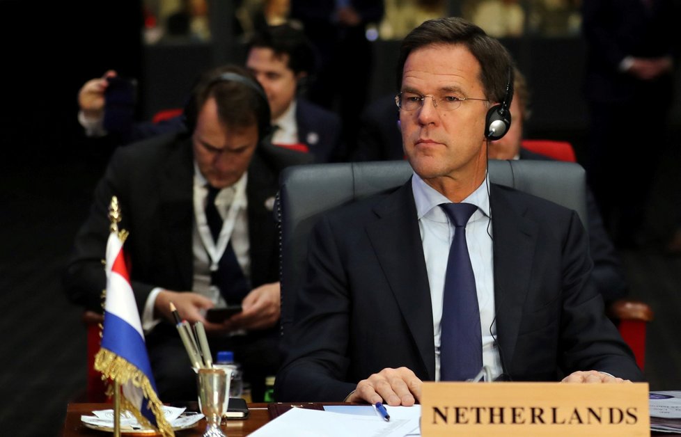 Summit v egypstkém letovisku Šarm aš-Šajch: Nizozemský premiér Mark Rutte