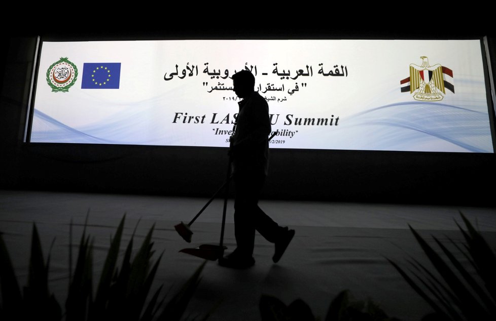 Summit v egyptském letovisku Šarm aš-Šajch (24.2.2019)