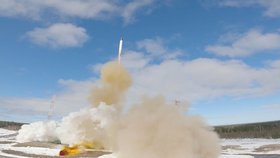Mezikontinentální raketa Sarmat (21.4.2022)