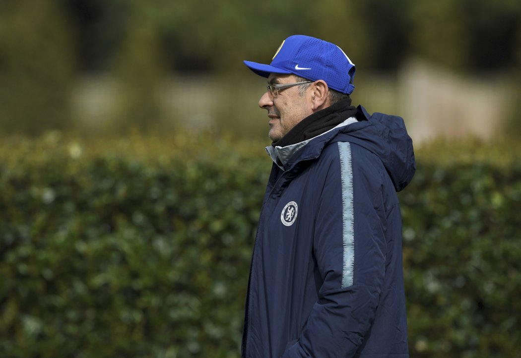 Trenér Chelsea Maurizio Sarri