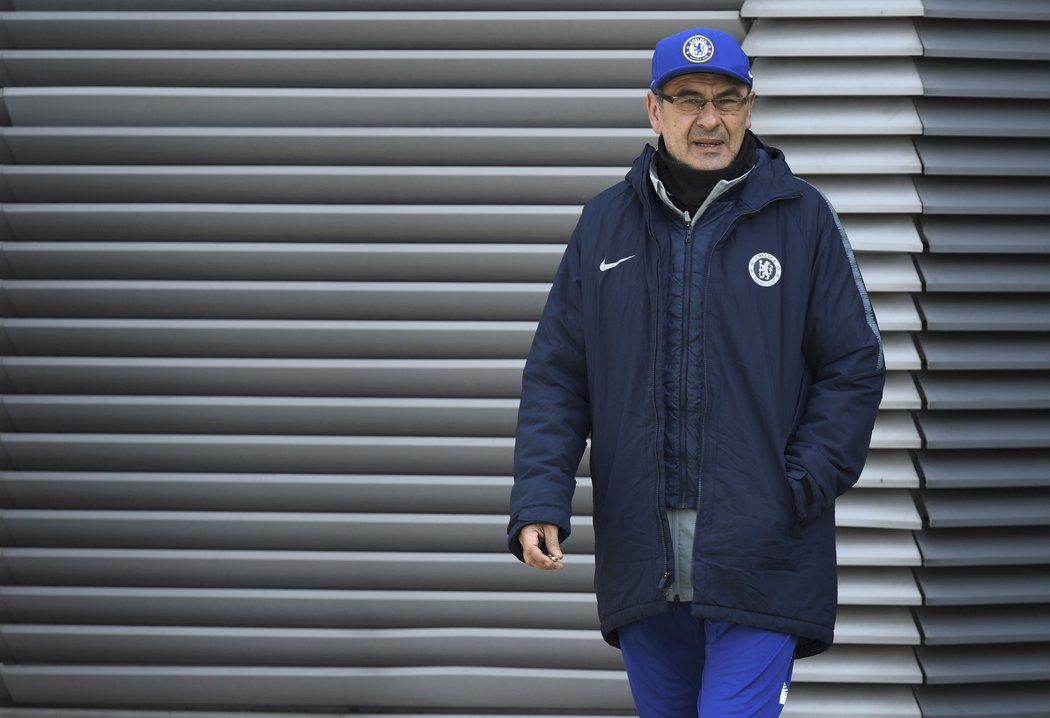 Trenér Chelsea Maurizio Sarri