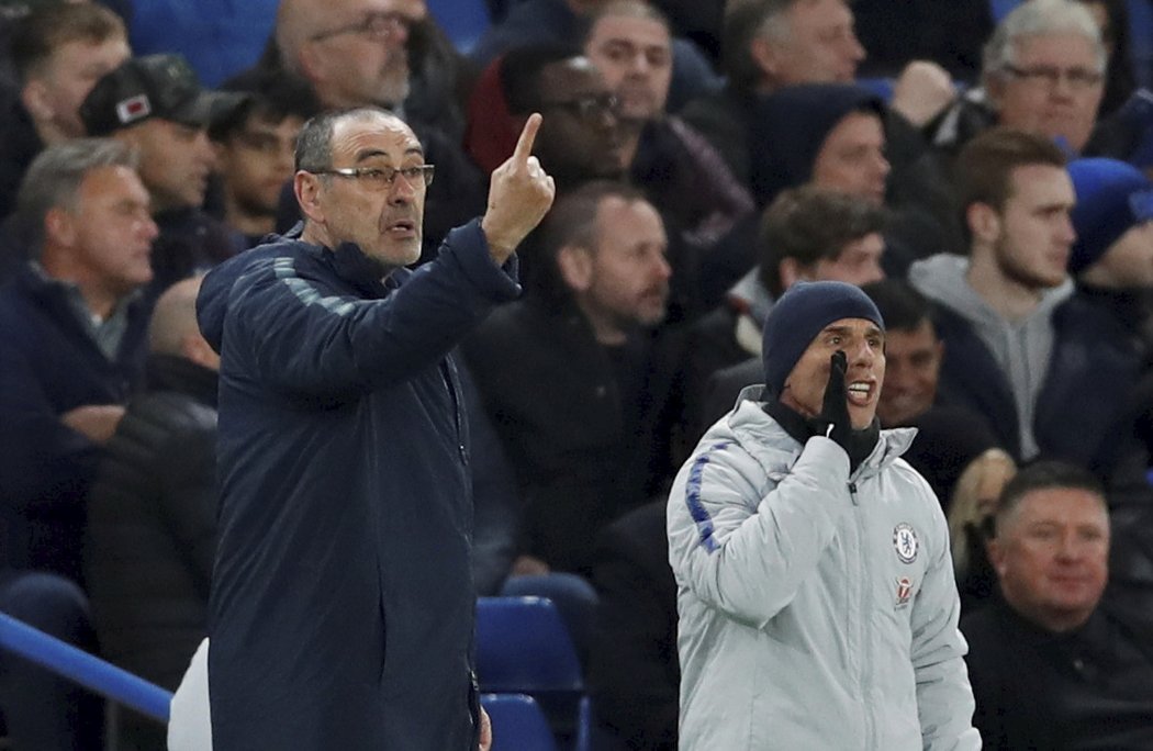 Trenér Chelsea Maurizio Sarri