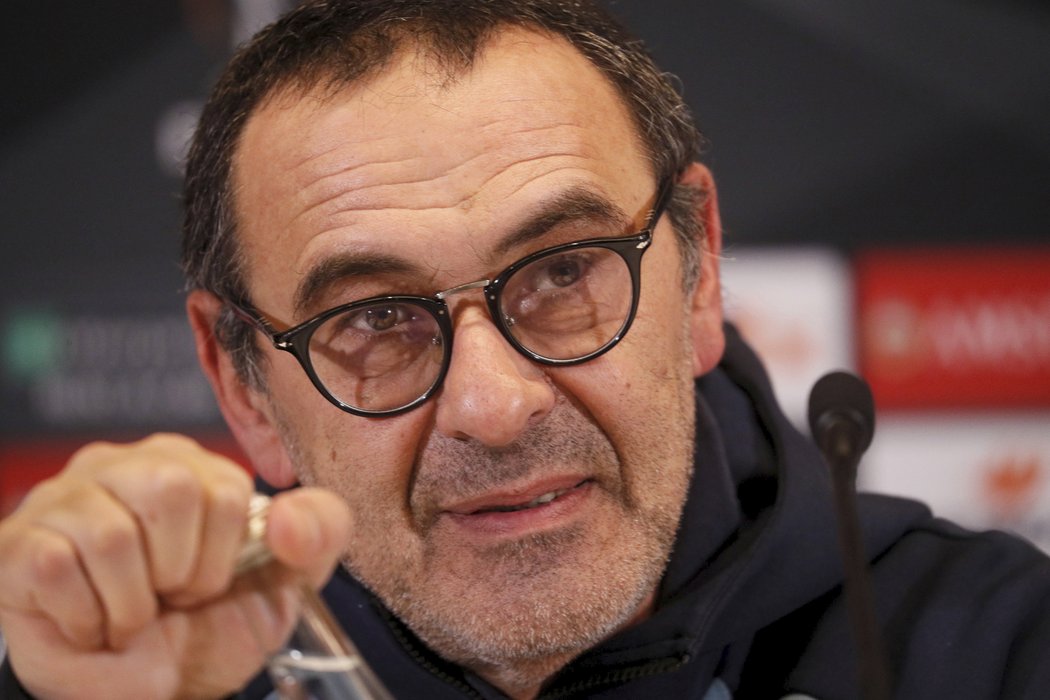 Trenér Chelsea Maurizio Sarri