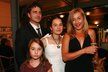 Saša Rašilov se svou rodinou: manželkou Vandou a dcerami Antonií (na snímku vlevo), která studuje gymnázium, a Josefínou, která studuje grafickou školu.