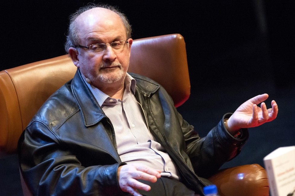 Autor Satanských veršů Salman Rushdie