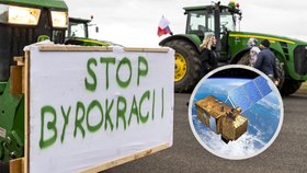 Zemědělci si v Česku stěžovali na fungování satelitního systému, který jim monitoruje pole.