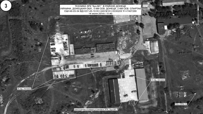 Rusko prý falšovalo satelitní snímky z oblasti, kde sestřelili civilní letadlo MH17.