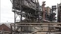 Vysoká pec v železárnách Satka