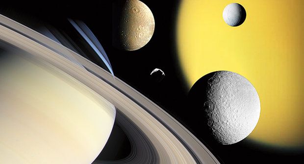 Saturn: Král měsíců změnil Sluneční soustavu