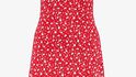 Červené mini šaty s drobnými kvítky, Missguided, prodává: zalando.cz, 760 Kč
