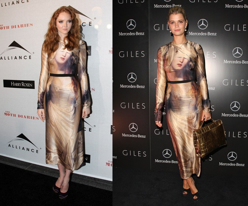 Lily Cole a Pixie Geldof