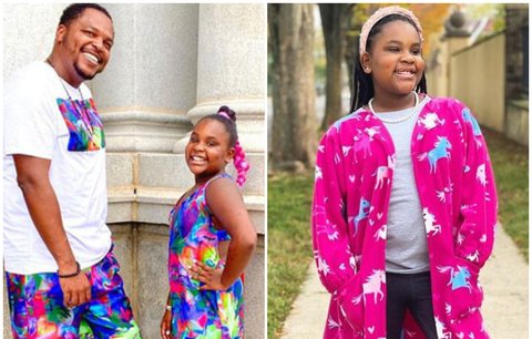 Otec samouk své dceři ušil přes 200 šatů! Šít se naučil podle výukových videí