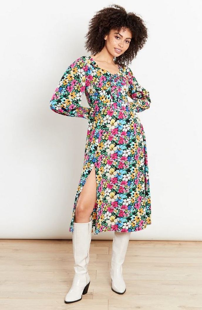 Vzorované šaty, Neon Rose, 34 GBP Vzorované šaty, Neon Rose, 34 GBP