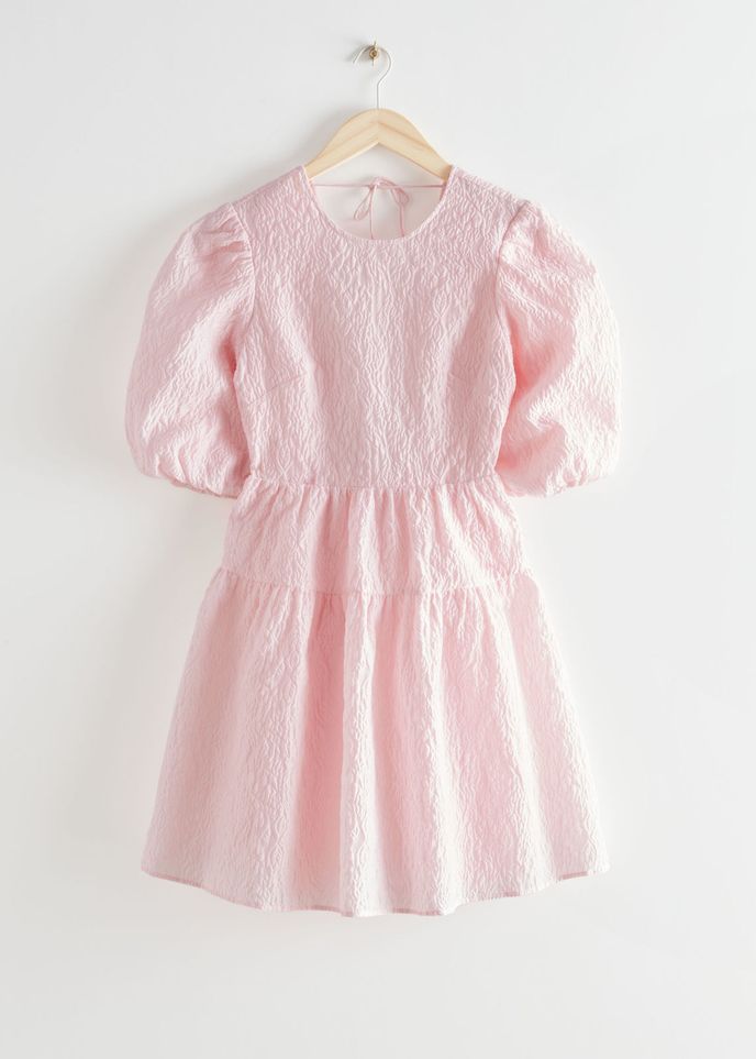 Žakárové babydoll šaty, Other Stories, 99 EUR Žakárové babydoll šaty, Other Stories, 99 EUR